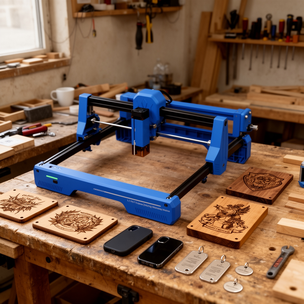 LightBurn Settings for Wood, Leather, and Acrylic: The Complete 2026 Speed & Power Guide