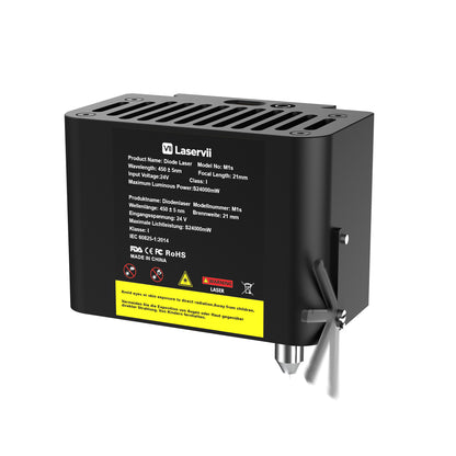 Laservii M1s Lasergravurmaschinen-24W-Laserset