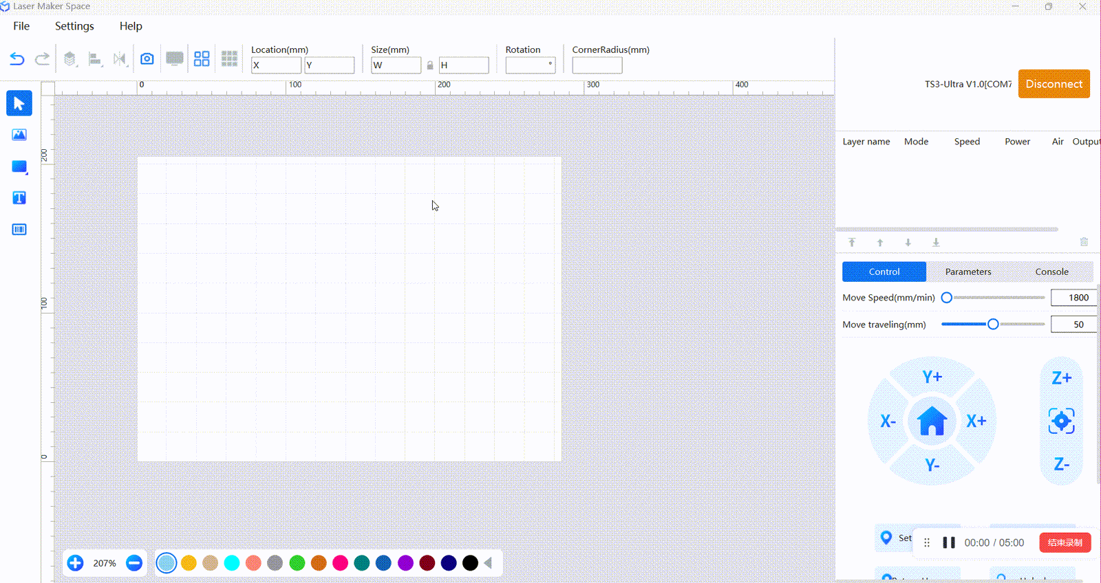 Import & Layout