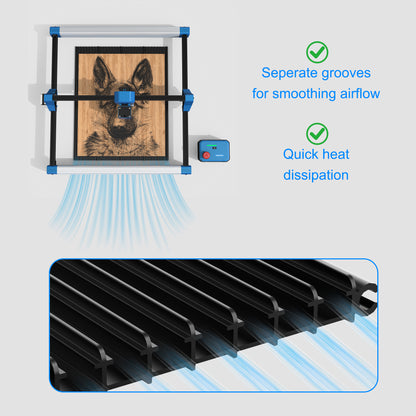 Pannello di Lavoro a Nido d'Ape in Alluminio per Taglio Laser Laservii