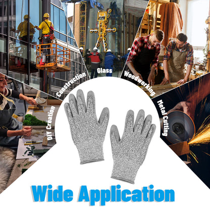 Laservii schnittfeste Handschuhe L Stufe 5 schnittfester PU