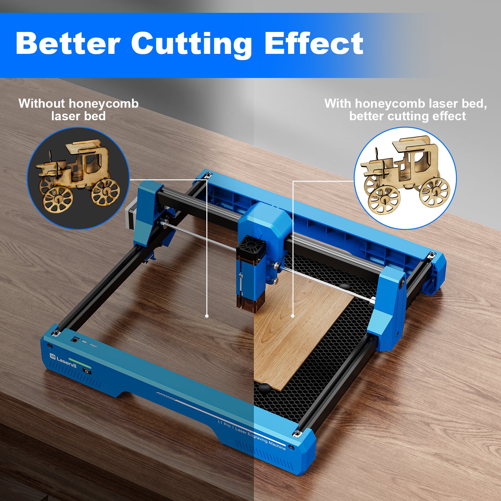 laser engraver honeycomb bed