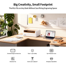 Laservii M1s: Gravatore Laser a Cassa Chiusa