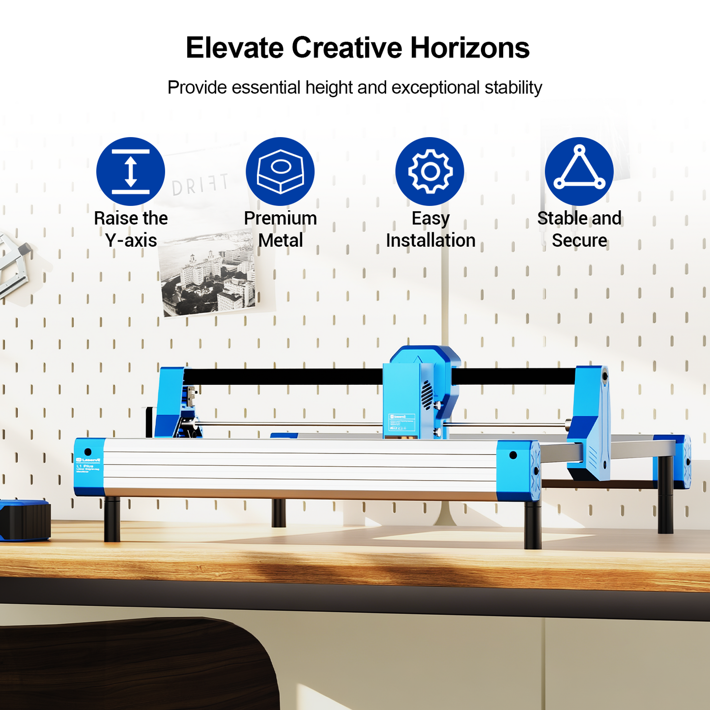 Laservii Abstandshalter für Lasergravierer (8er-Pack)