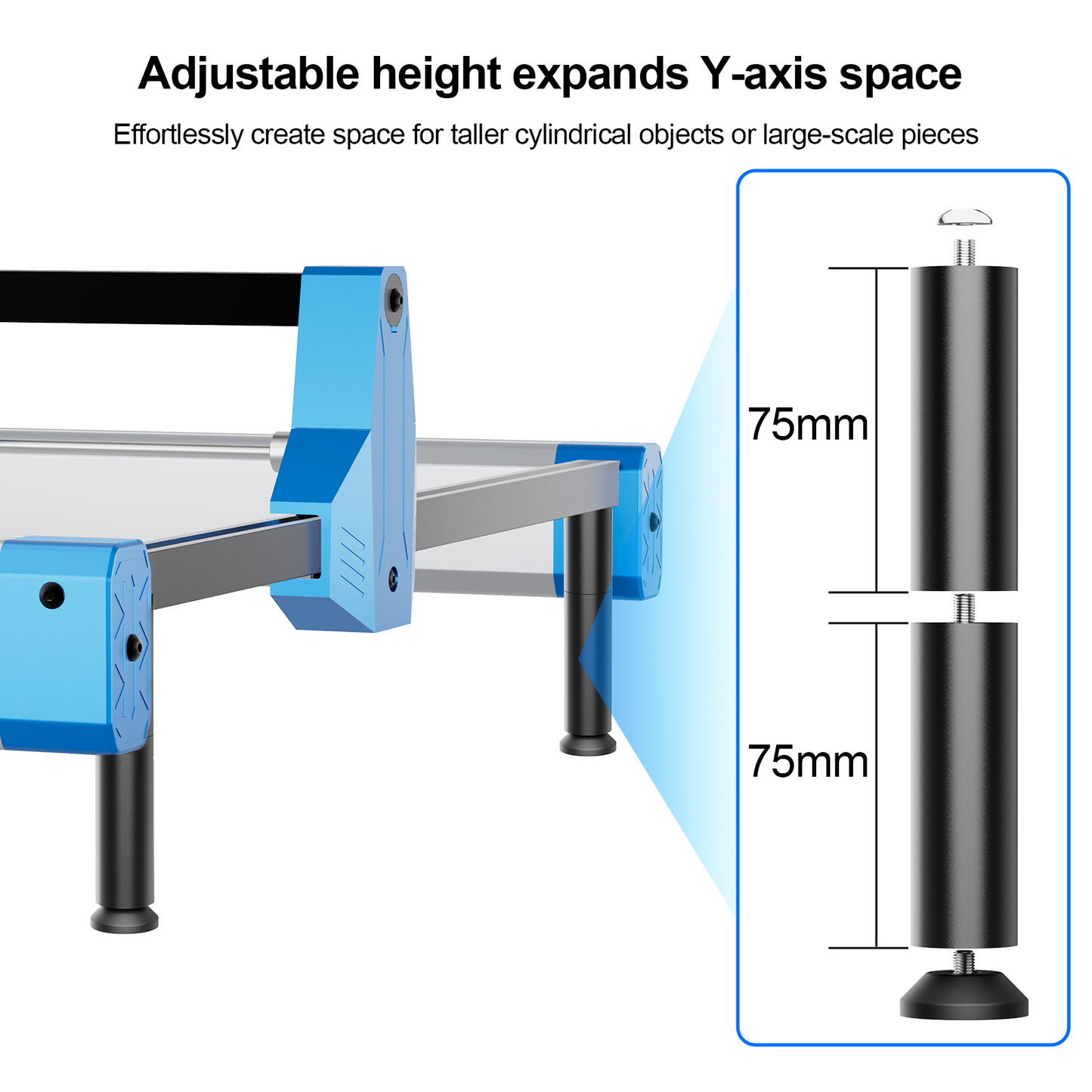 Laservii Abstandshalter für Lasergravierer (8er-Pack)